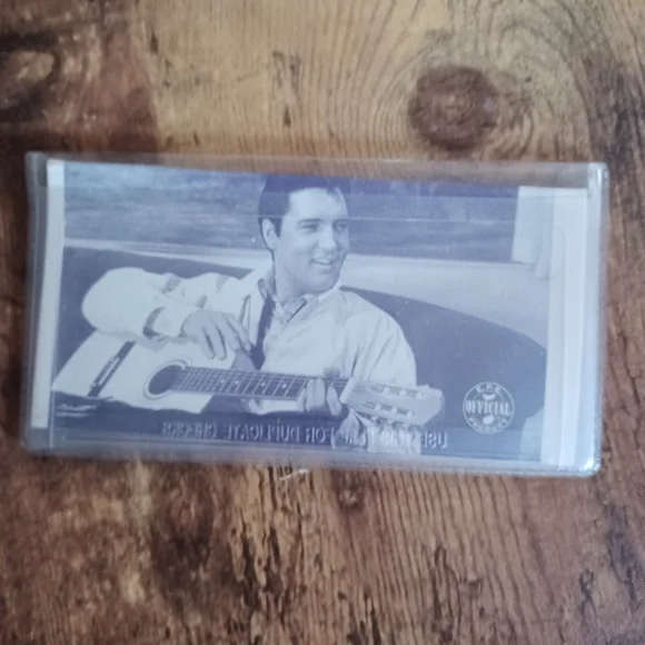 Elvis Presley transaction register book